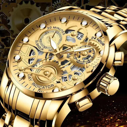 LIGE - Revolver  Drako Watches Men's Watches