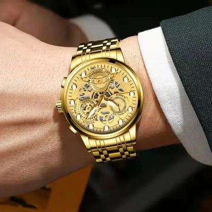 LIGE - Revolver  Drako Watches Men's Watches