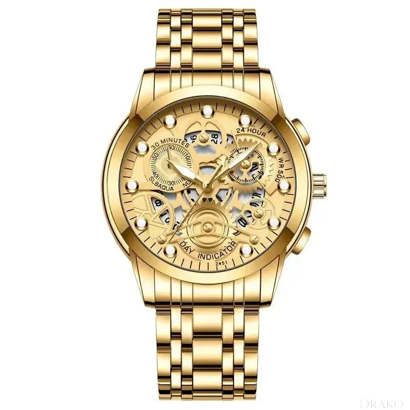 LIGE - Revolver  Drako Watches Men's Watches