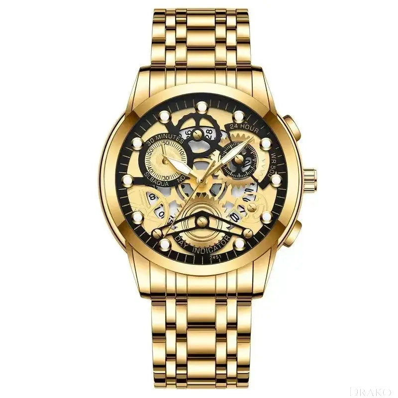 LIGE - Revolver  Drako Watches Men's Watches