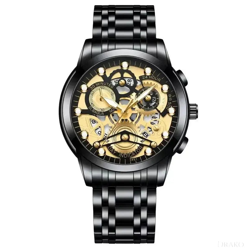 LIGE - Revolver  Drako Watches Men's Watches