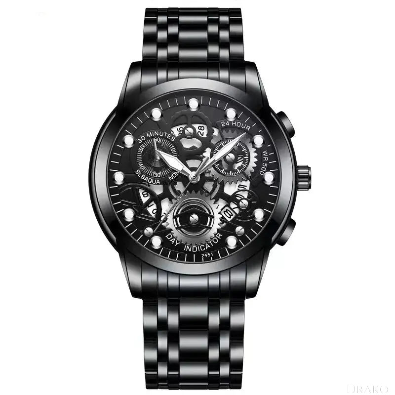 LIGE - Revolver  Drako Watches Men's Watches