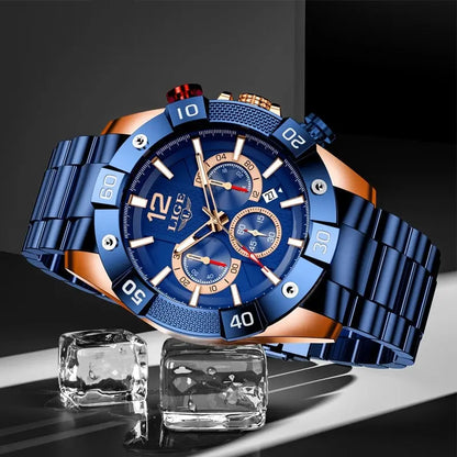 LIGE - Rock  Drako Watches Men's Watches