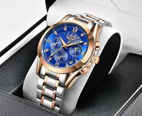 Rose Gold Blue