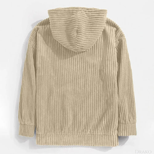 Lazaro Corduroy Hoodie Sweatshirt