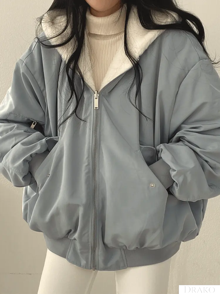 Lyra Women’s Oversized Blouson Jacket  Drako Watches