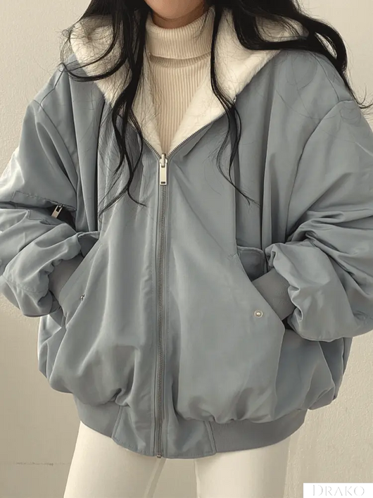 Lyra Women’s Oversized Blouson Jacket  Drako Watches