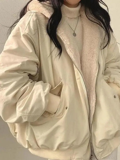 Lyra Women’s Oversized Blouson Jacket