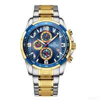 Silver Gold Blue