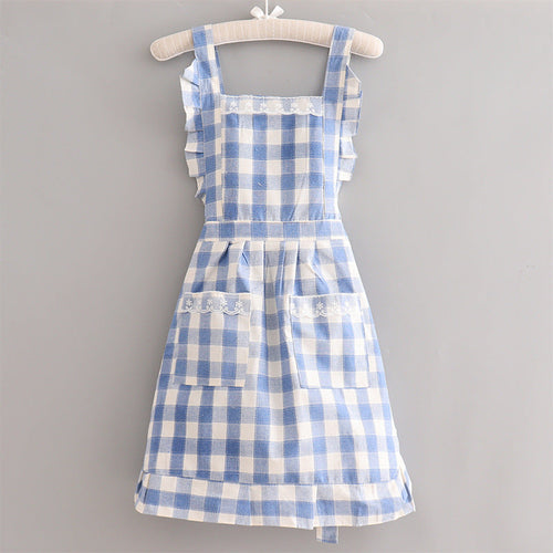Plaid Farmhouse Apron