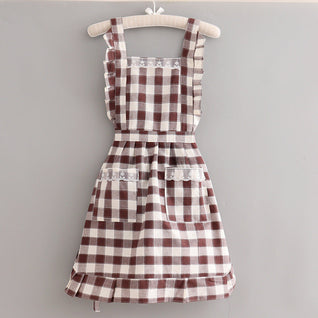 Plaid Farmhouse Apron