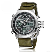 Silver Green Black