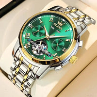 Silver Gold Green
