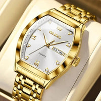 Gold White