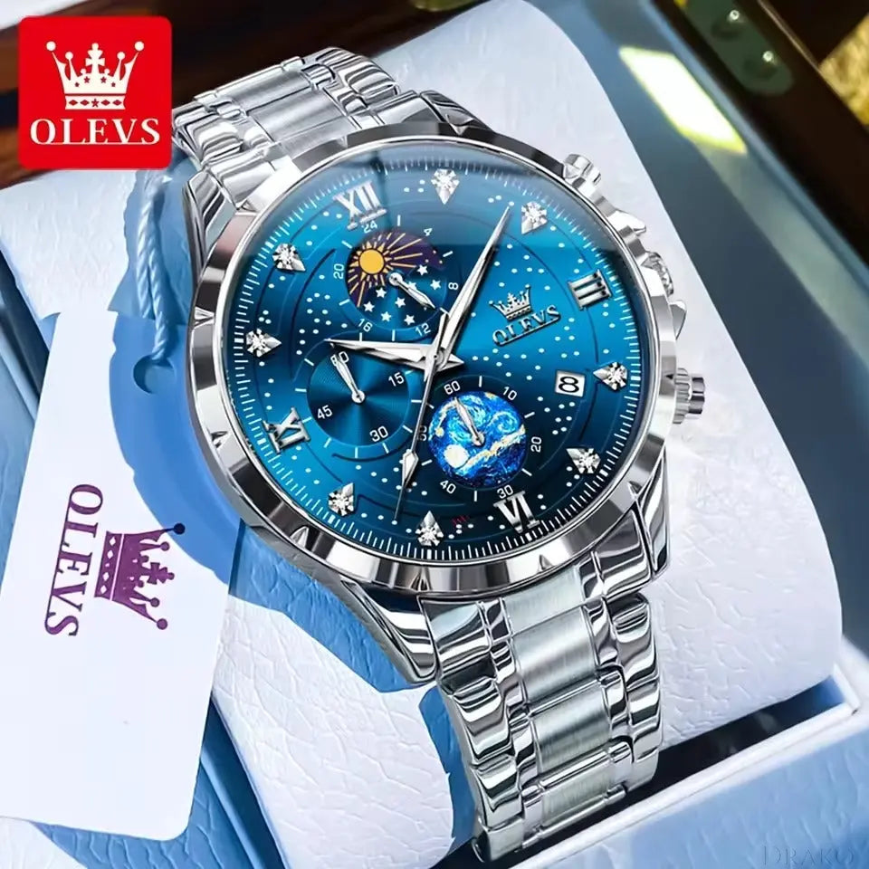 OLEVS - Luminous  Drako Watches Men's Watches