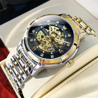 Silver Gold Black
