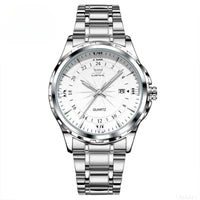 Steel Silver White