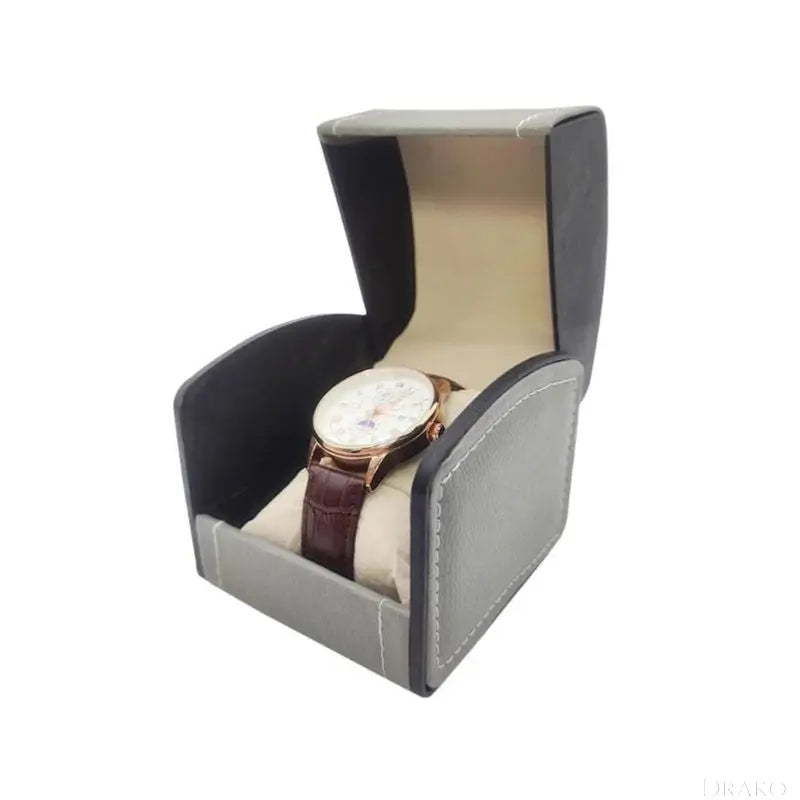 Timeless Collector's Showcase Case  Drako Watches Watch Box