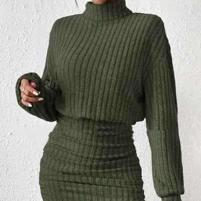 Knitted Sweater Dress – Elegance and Winter Comfort  Drako Watches