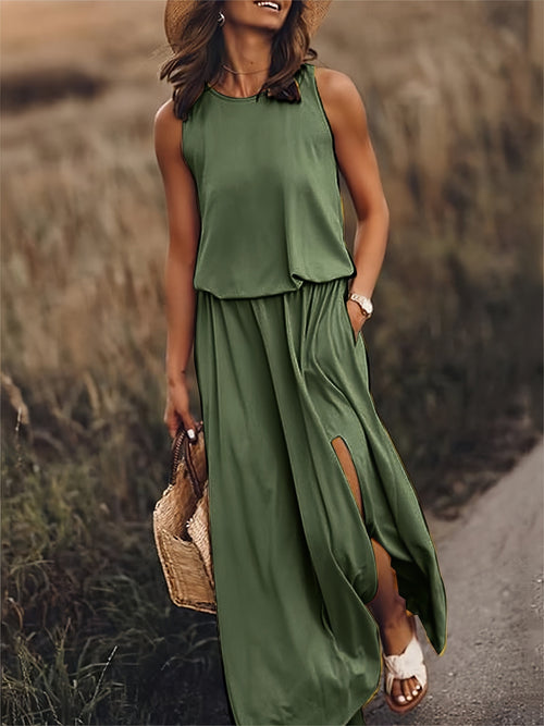 Valencia Draped Maxi Dress