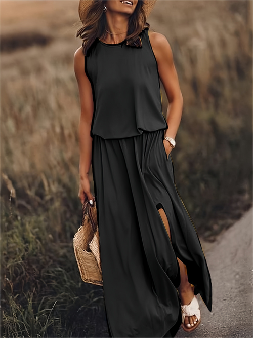 Valencia Draped Maxi Dress