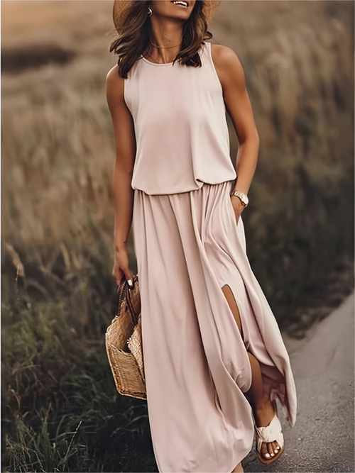 Valencia Draped Maxi Dress