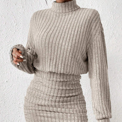 Knitted Sweater Dress – Elegance and Winter Comfort  Drako Watches